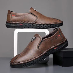 Men Casual Shoes Comfortable Shoes Soft Bottom Business Slip-on Flat Shoes