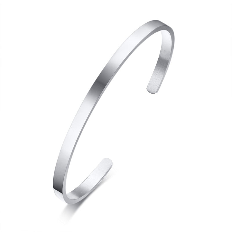 Trendy Round Circular Open Knot Cuff Bangle Bracelets