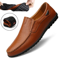 Men Casual Shoes Loafers Breathable Slip on Driving Shoes