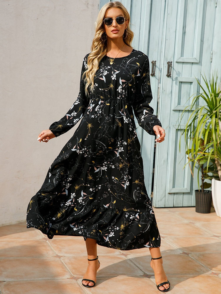 Floral Maxi Dresses For Women Summer Dress