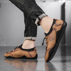 Men Casual Shoes Sneakers Loafers Shoes Breathable Driving Shoes
