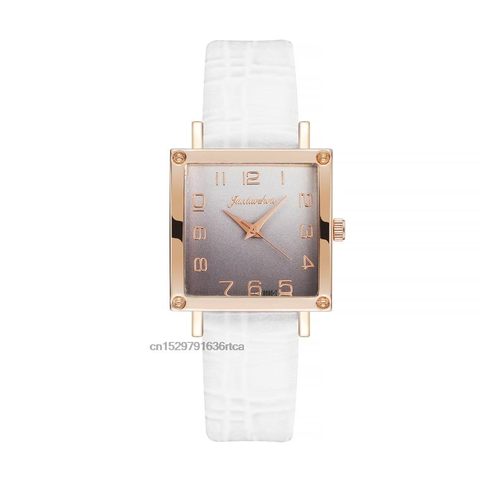 Women Gradient Square Watches Minimalist Luxury Ladies  Wristwatches