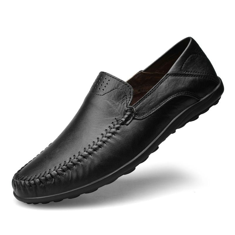 Men Shoes Casual Formal Loafers Breathable Slip on Boat Shoes