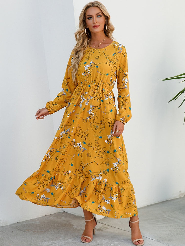 Floral Maxi Dresses For Women Summer Dress