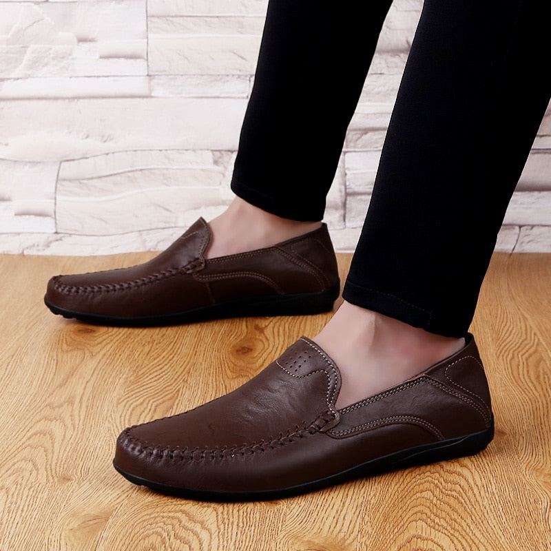 Shoes Casual Luxury Men Loafers Moccasins Breathable Slip on Driving Shoes