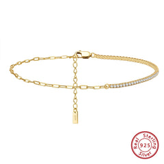 Zirconia Anklet Women Summer Foot Chain Fashion Ankle