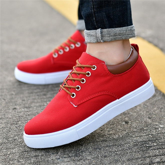 Mens Casual shoes Lightweight sneakers Breathable flat Footwear