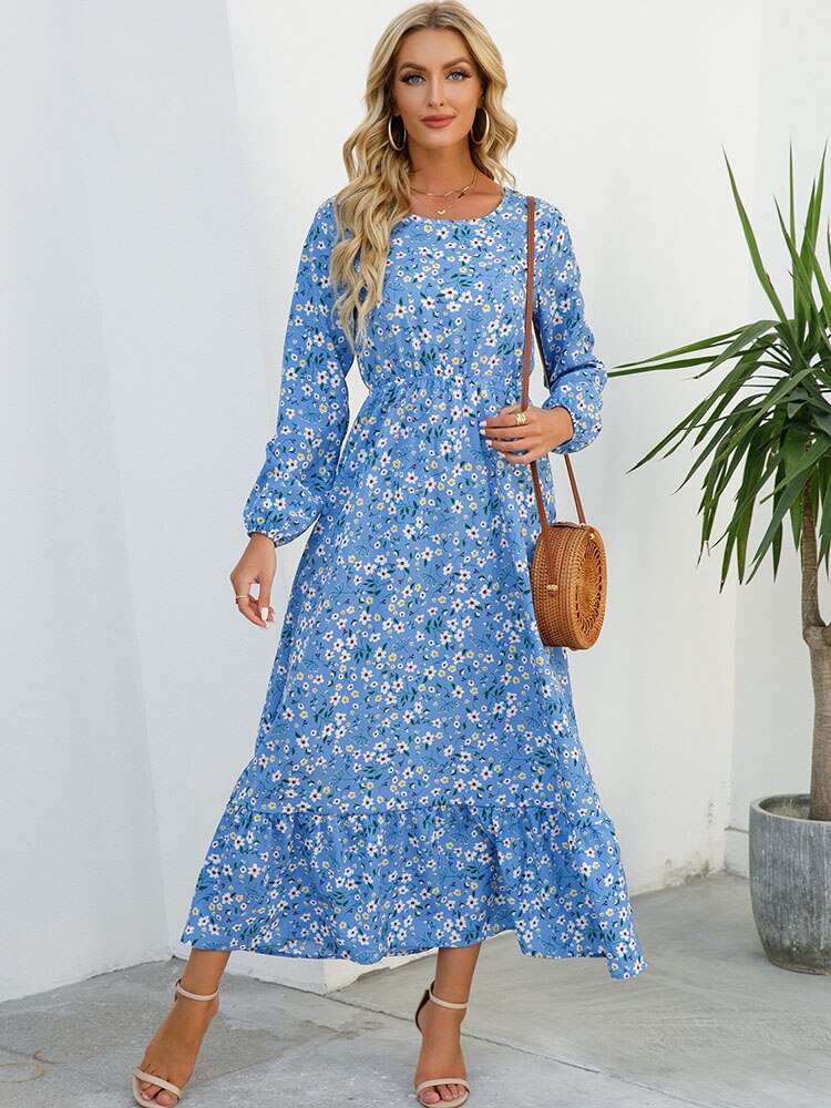 Floral Maxi Dresses For Women Summer Dress