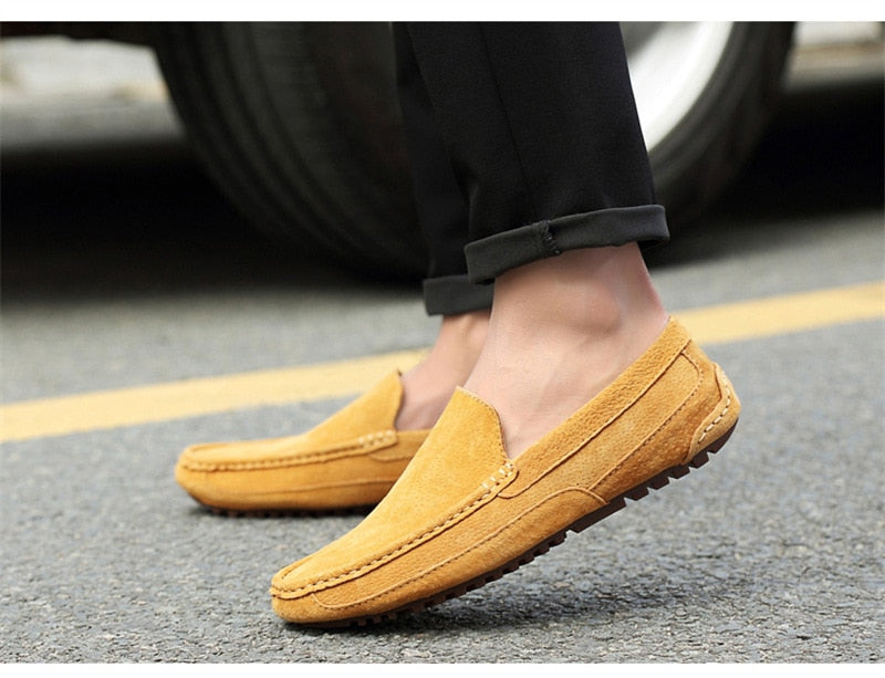 Loafers Luxury Casual Shoes Men Boat Shoes Handmade Driving Shoes