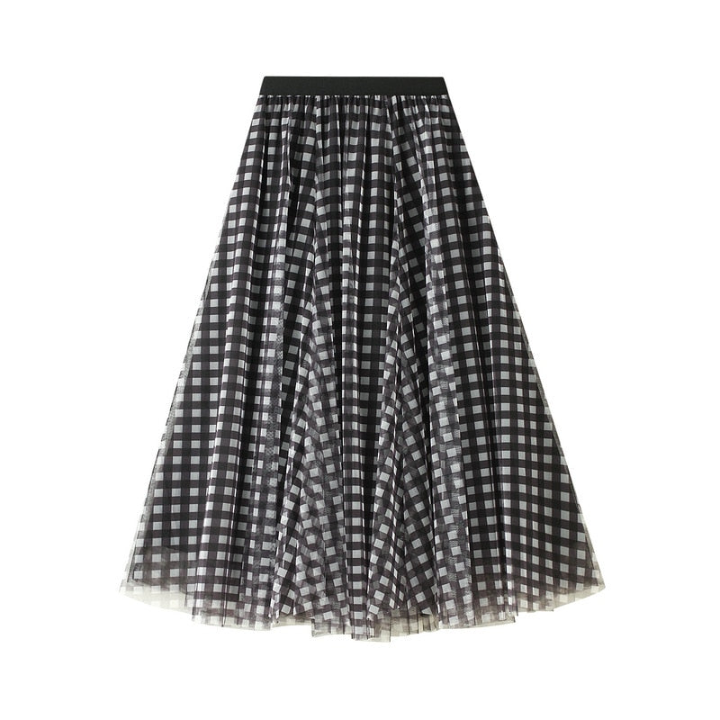 Style Geometric Print Y2K Skirt