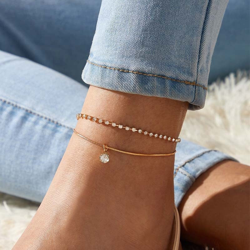 Fashion Pearl Anklet Women Ankle Bracelet