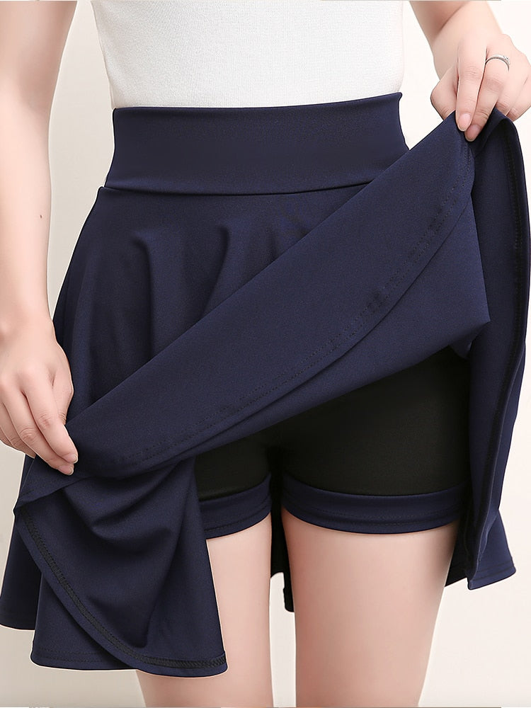 Shorts Skirts Women Summer Fashion School Style