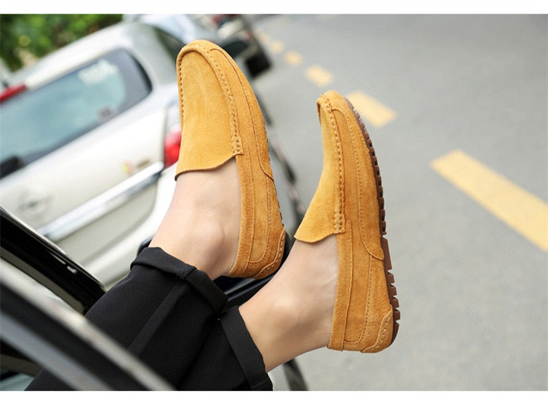 Loafers Luxury Casual Shoes Men Boat Shoes Handmade Driving Shoes