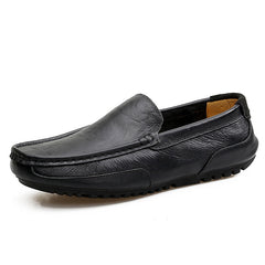 Men Casual Shoes Loafers Hollow Out Breathable Slip on Driving Shoes