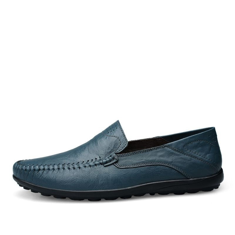 Men Shoes Casual Formal Loafers Breathable Slip on Boat Shoes