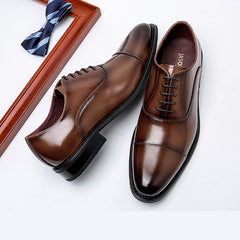 Men Shoes Business Formal Pointed Toe Lowtop Nonslip