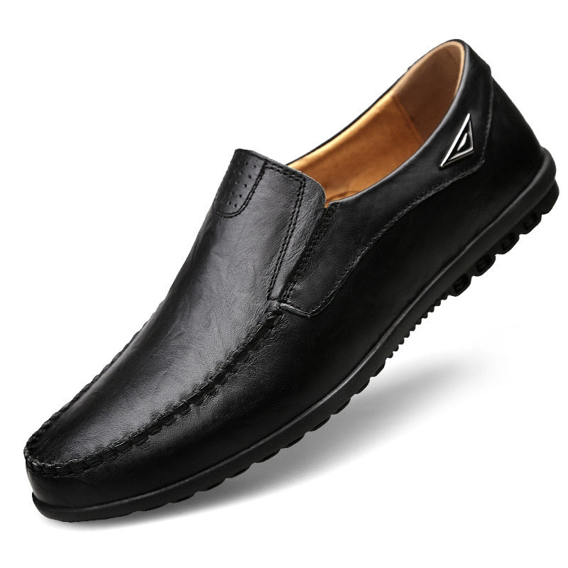 Men Casual Shoes Loafers Breathable Slip on Driving Shoes