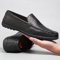 Men Shoes Casual Loafers Breathable Slip on Men Driving Shoes