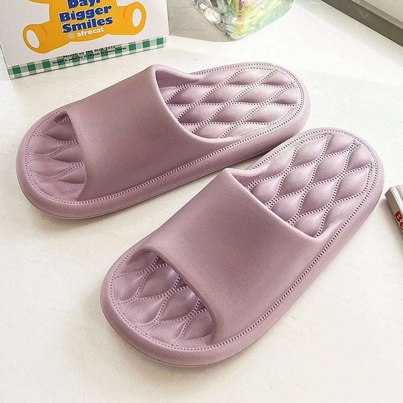 Beach Men Slippers Soft Massage Non-slip Sole Slipper Sandals Flip Flops