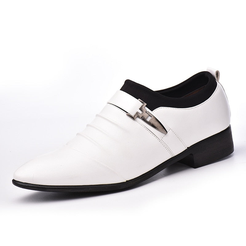 Man Flat Classic Men Dress Shoes Formal Oxford