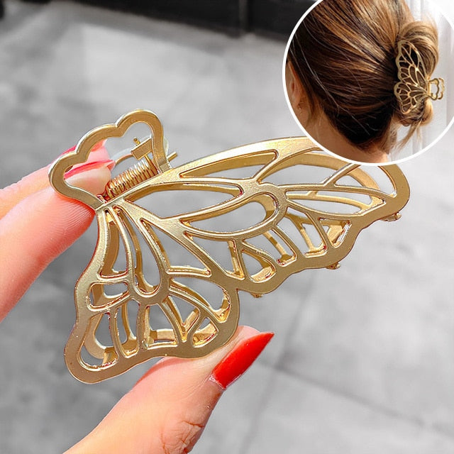 Women Geometric Hair Claw Girls Clamps Fashion