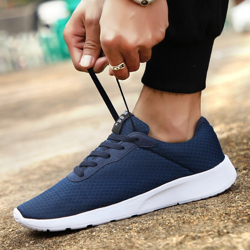 Men Casual Shoes Lightweight Comfortable Breathable Walking Sneakers