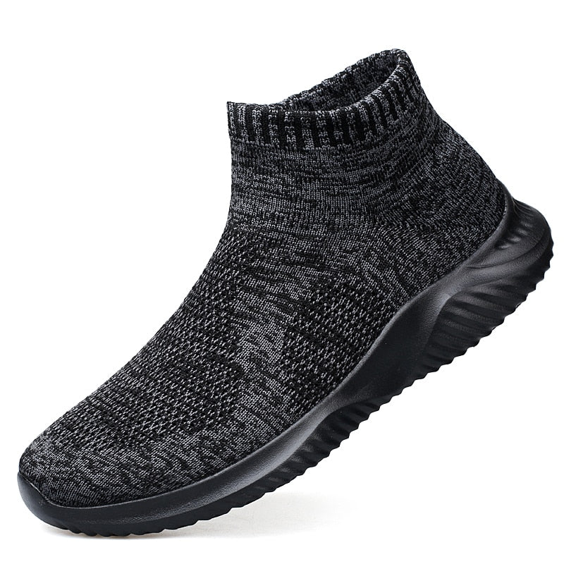 Socks Shoes Mesh Flat Sports Breathable Vulcanized Men Sneakers