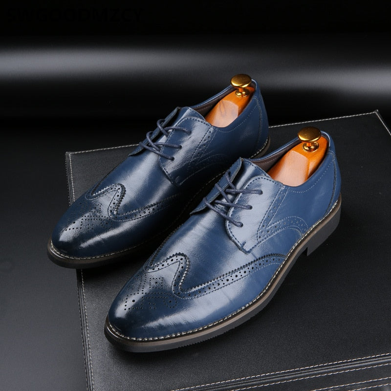 Formal Shoes Oxford Black Shoes Dress Wedding Shoes Men