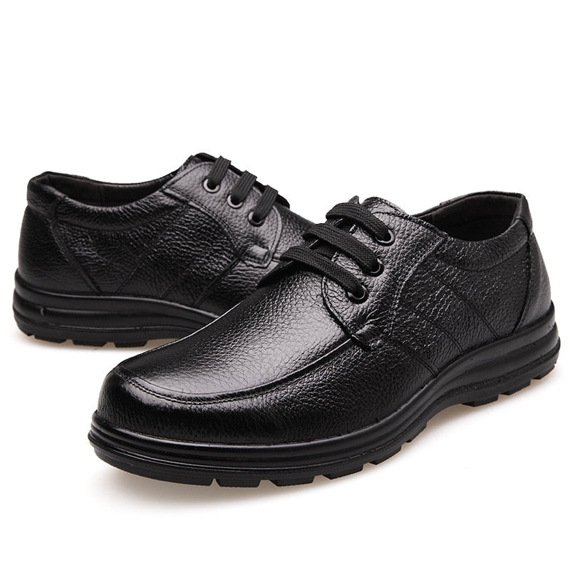 Shoes Men Flats Casual Shoes Soft Comfortable Lace up