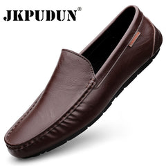 Men Casual Shoes Loafers Moccasins Breathable Slip on Driving Shoes