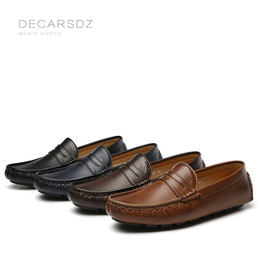 Loafers Shoes Men Comfy Flats Lined Classic Original Style Casual Shoes