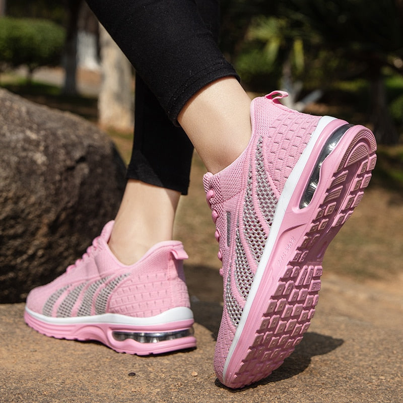 Running Shoes Ladies Breathable Sneakers Summer Light Mesh Air