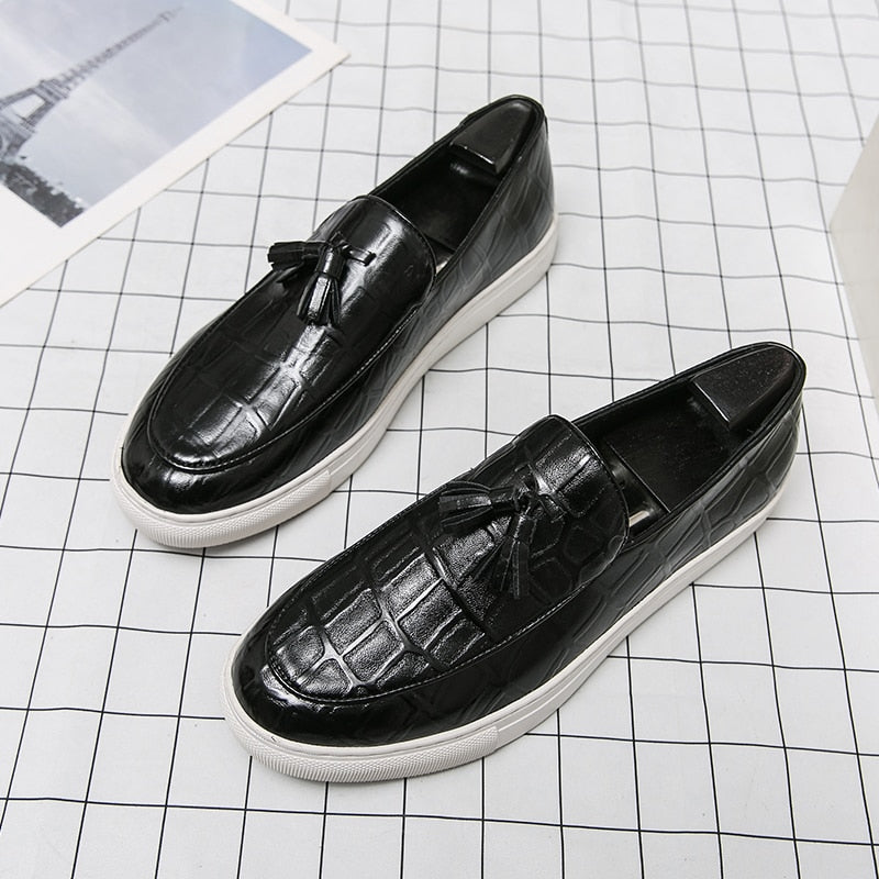 Men Casual Shoes Loafers Office Shoes Comfortable Slip on Shoes