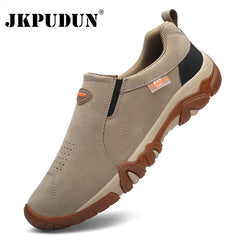 Men Casual Sneakers Breathable Outdoor Hiking Shoes Non-Slip