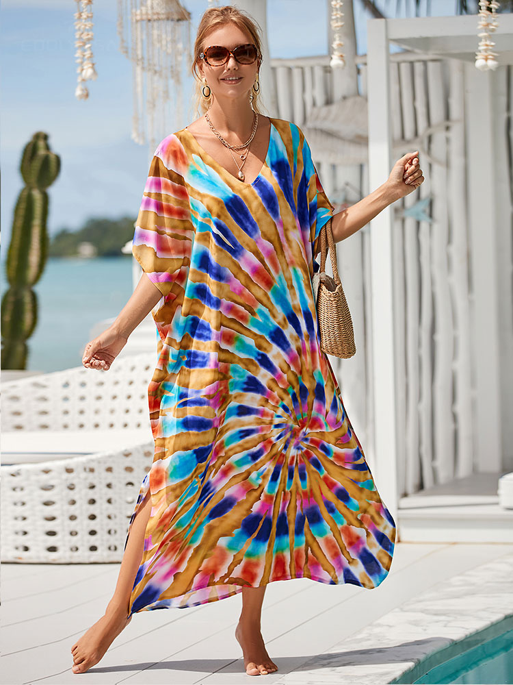 Long Beach Dress Cover-Ups  Beach Sarongs