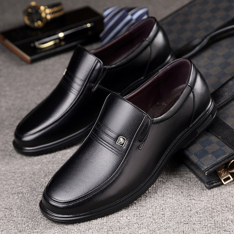 Loafers Slip On Business Casual Shoes Classic Soft Breathable Shoes Flat