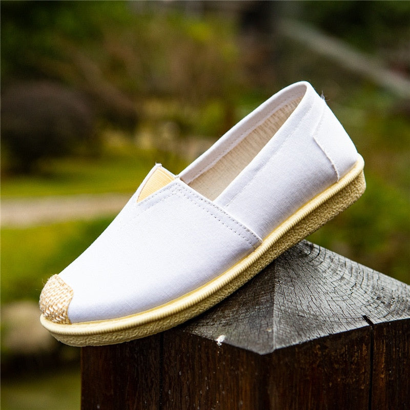 Canvas Shoes Outer Single Women Low-top Breathable