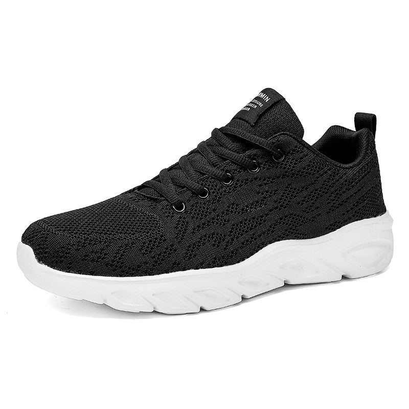 Shoes Lac-up Men Casual Shoes Lightweight Walking Comfortable Breathable