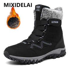 Winter Men Snow Boots Warm Ankle Boots Waterproof Boots Non-Slip Boots