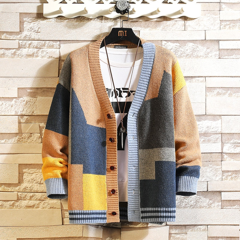 Top Grade Designer Knit Cardigans Sweater Men Coats Jacket