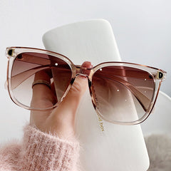 Fashion Oversized Sunglasses Women Brand Designer