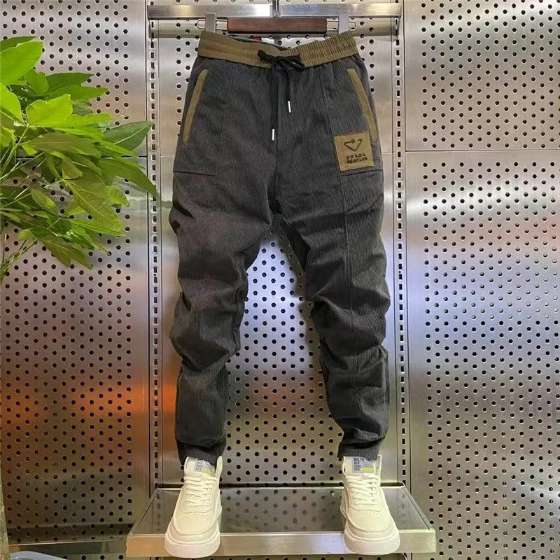 Sweatpants Men Baggy Joggers Streetwear Casual Fleece Pants Trousers