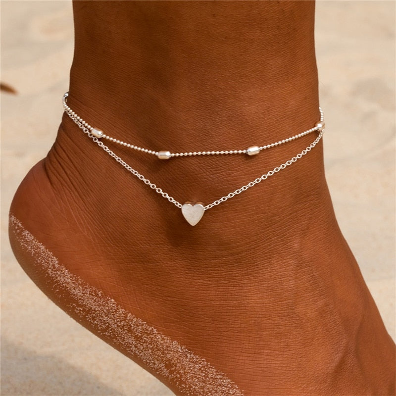 Fashion Pearl Anklet Women Ankle Bracelet