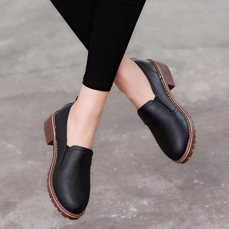 Fashion Women Flat Shoes Moccassin Loafers Slip on Sneaker