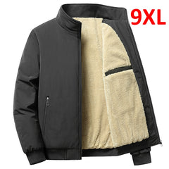 Fleece Jacket Men Winter Thick Jackets Casual Outwear Coat Warm