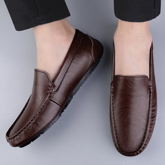 Men Casual Shoes Loafers Moccasins Breathable Slip on Driving Shoes