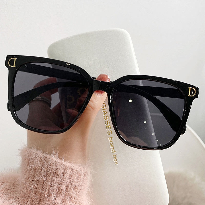 Fashion Oversized Sunglasses Women Brand Designer