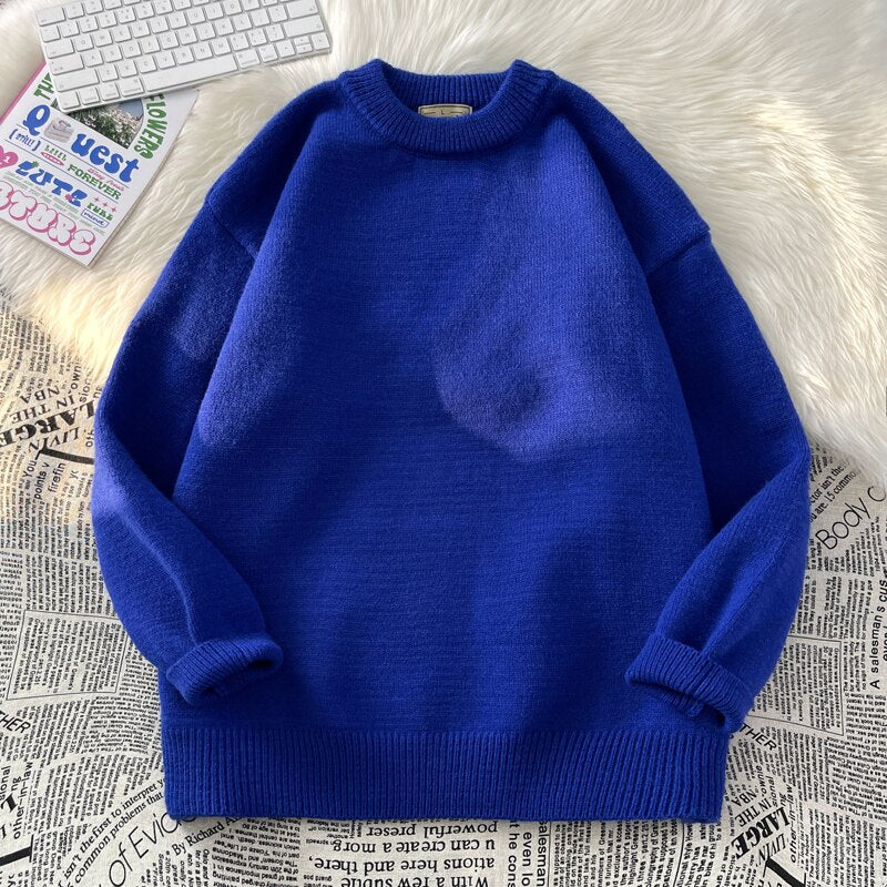 Warm Knitted Sweaters Pullover Men Sweater Wool