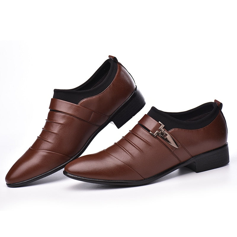 Man Flat Classic Men Dress Shoes Formal Oxford