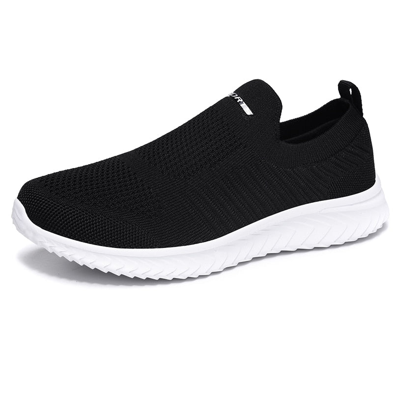 Men Shoes Lightweight Comfortable Slip On Flats Shoes Loafers